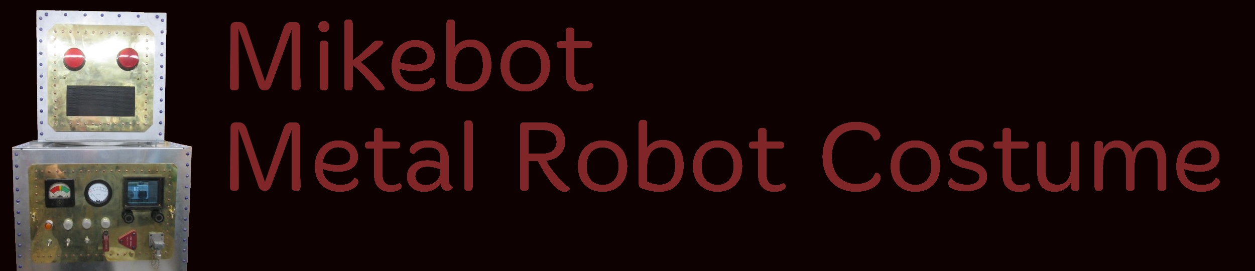 Metal Robot Costume
